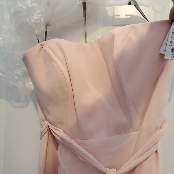 Vera Wang White Collection Full length Dress Blush - Picture 6 of 8